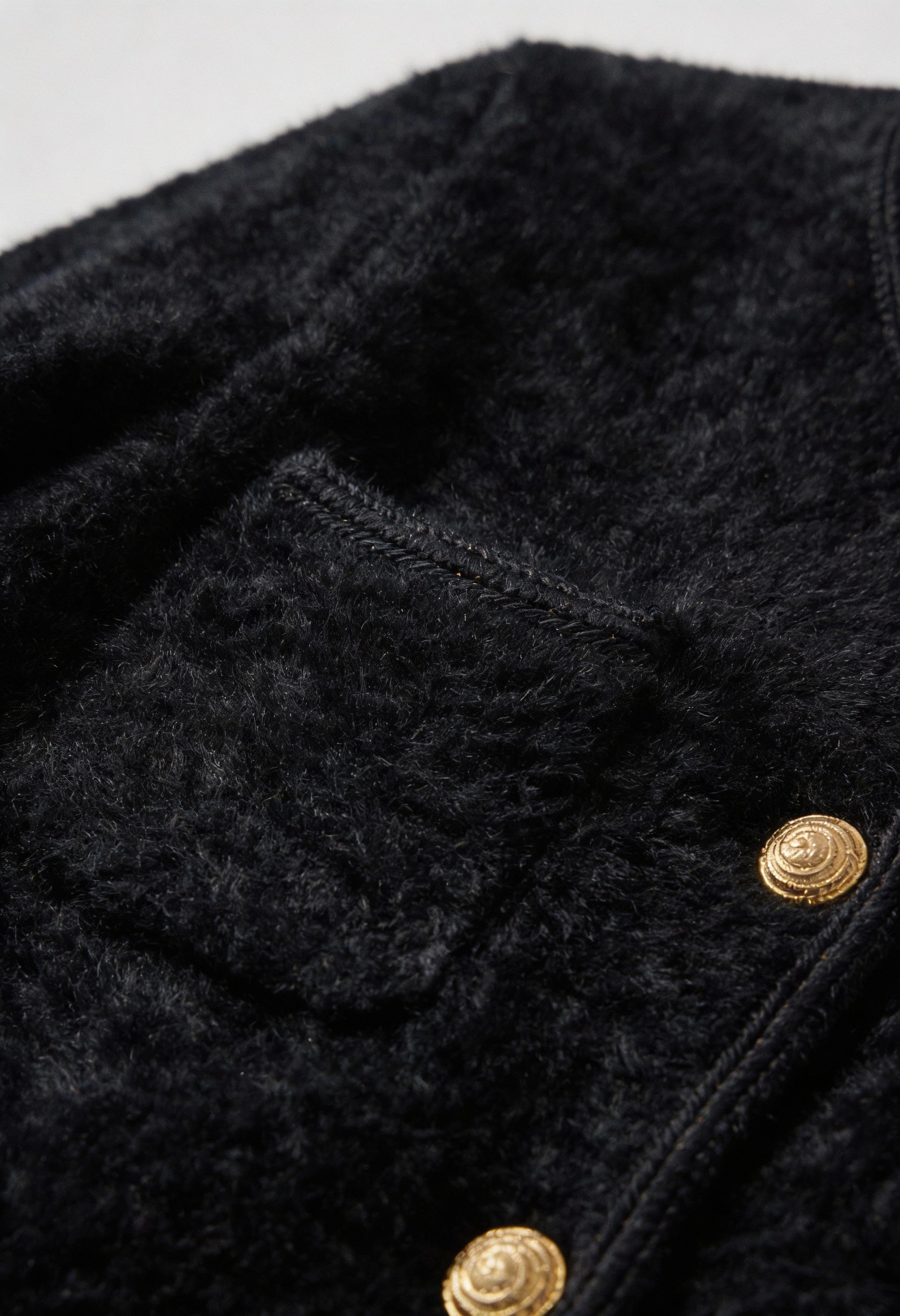 Victoria Lumina black long cardigan sweater with open front, cozy knit, perfect for casual layering and comfort.