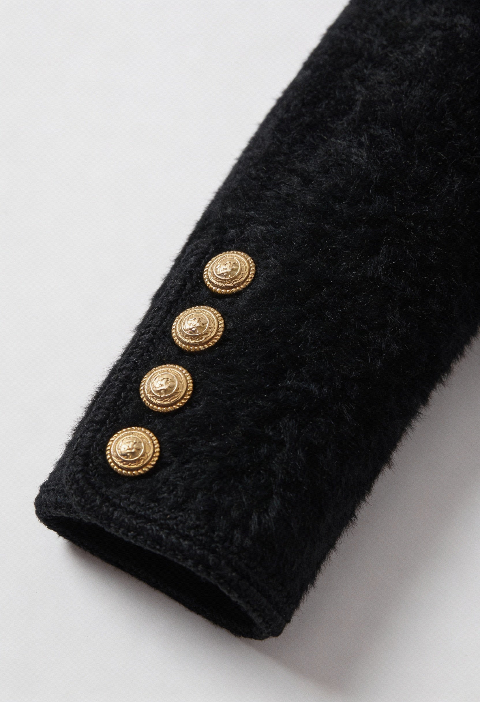 Black long cardigan sweater with open front design from Lumina Wear, cozy and stylish for layered casual looks.