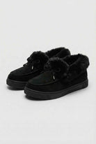 Victoria cozy black winter boots with warm lining from Lumina Wear, featuring a stylish design and comfortable fit for women.