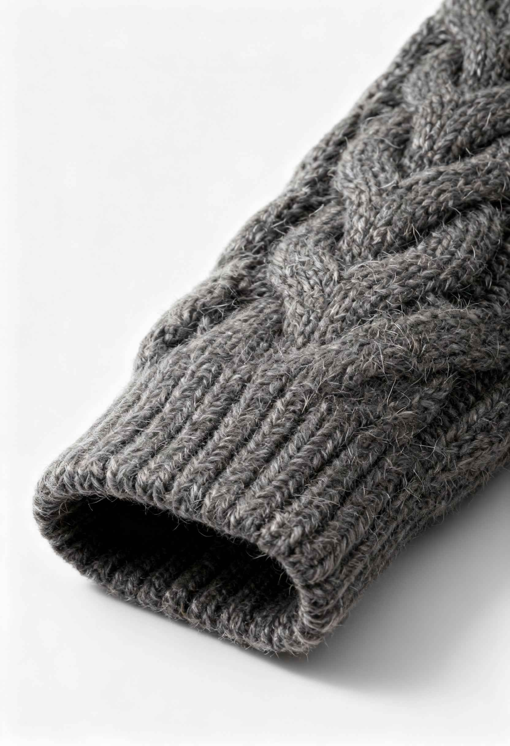 Lumina Wear Victoria cozy gray cardigan sweater with zipper detail, featuring a comfortable fit and stylish design.