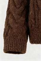 Victoria cozy long cardigan sweater with zipper closure by Lumina Wear, featuring a soft knit fabric and relaxed fit.