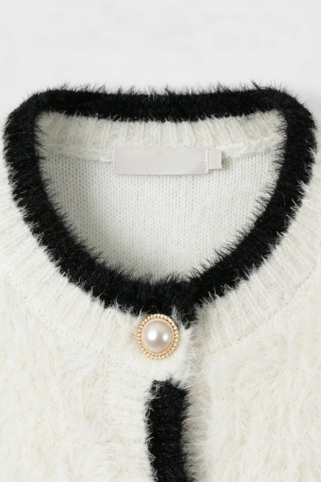 Lumina Wear Victoria women's open-front cropped cardigan sweater, cozy and stylish for casual wear, displayed on a model.