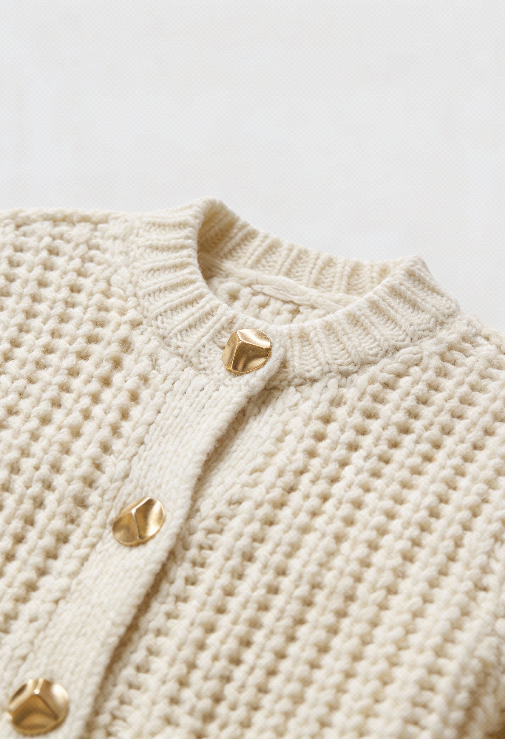 Lumina Wear Victoria cozy white long cardigan sweater with relaxed fit, displayed on a neutral background.