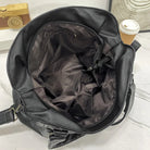 Lumina Wear Victoria black tote bag with spacious interior, elegant design, perfect for daily use and stylish carrying.