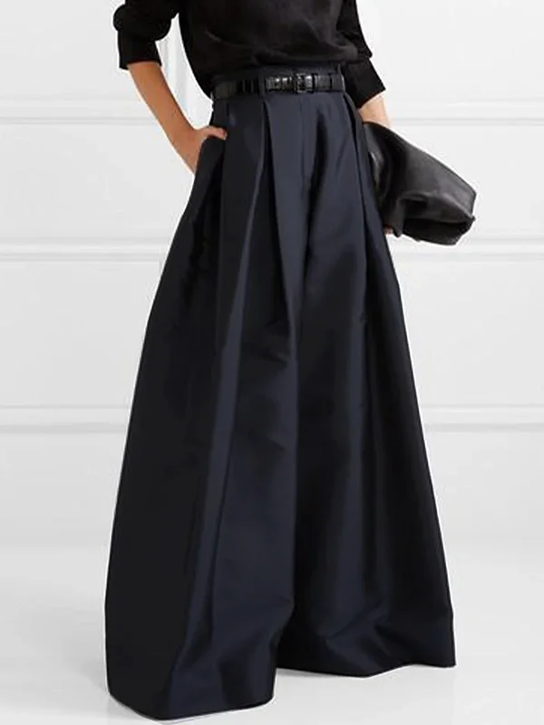 Elegant army green high-waisted pleated trousers from Lumina Wear, featuring a tailored fit and classic design.