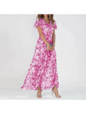 Orange Victoria Glamorous Tummy Covering Dress by Lumina Wear, stylish and comfortable for elegant occasions.