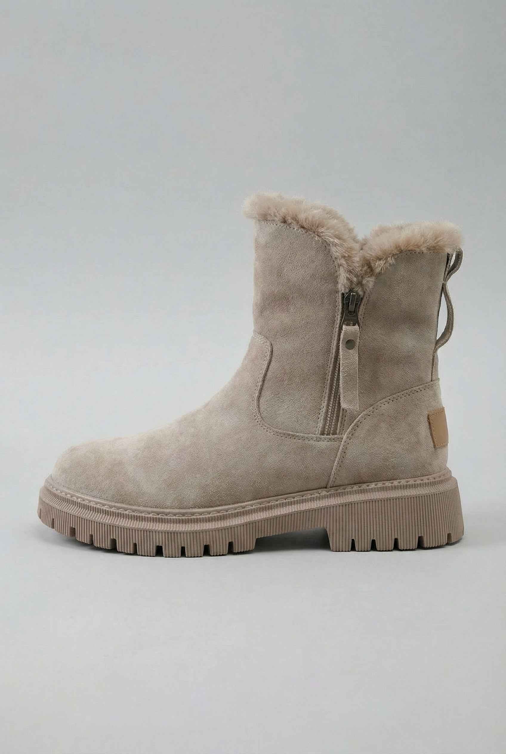 Victoria stylish apricot waterproof boots by Lumina Wear, featuring a comfortable fit and durable design.