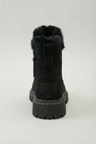 Victoria black waterproof winter boots for women by Lumina Wear, featuring a stylish design and sturdy winter footwear.