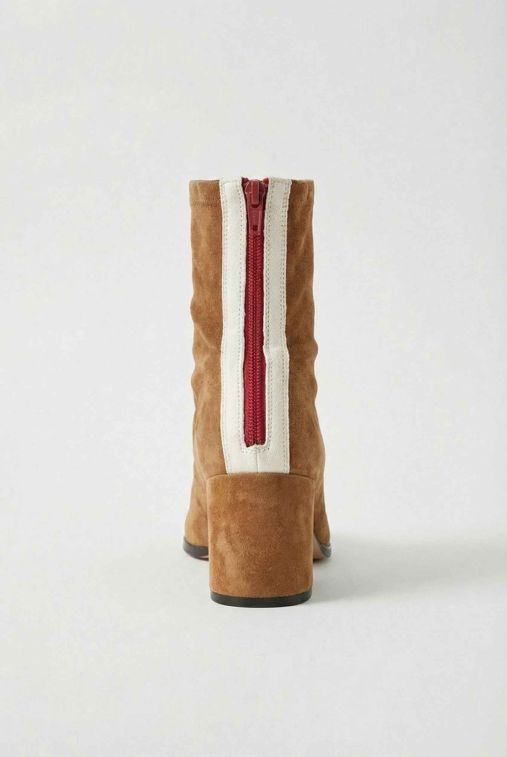 Victoria brown mid-calf women's boots with lace detail by Lumina Wear, showcasing stylish design and brown leather material.