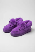Lumina Wear Victoria purple winter boots with a stylish design and comfortable fit, featuring a cozy interior and sturdy sole.