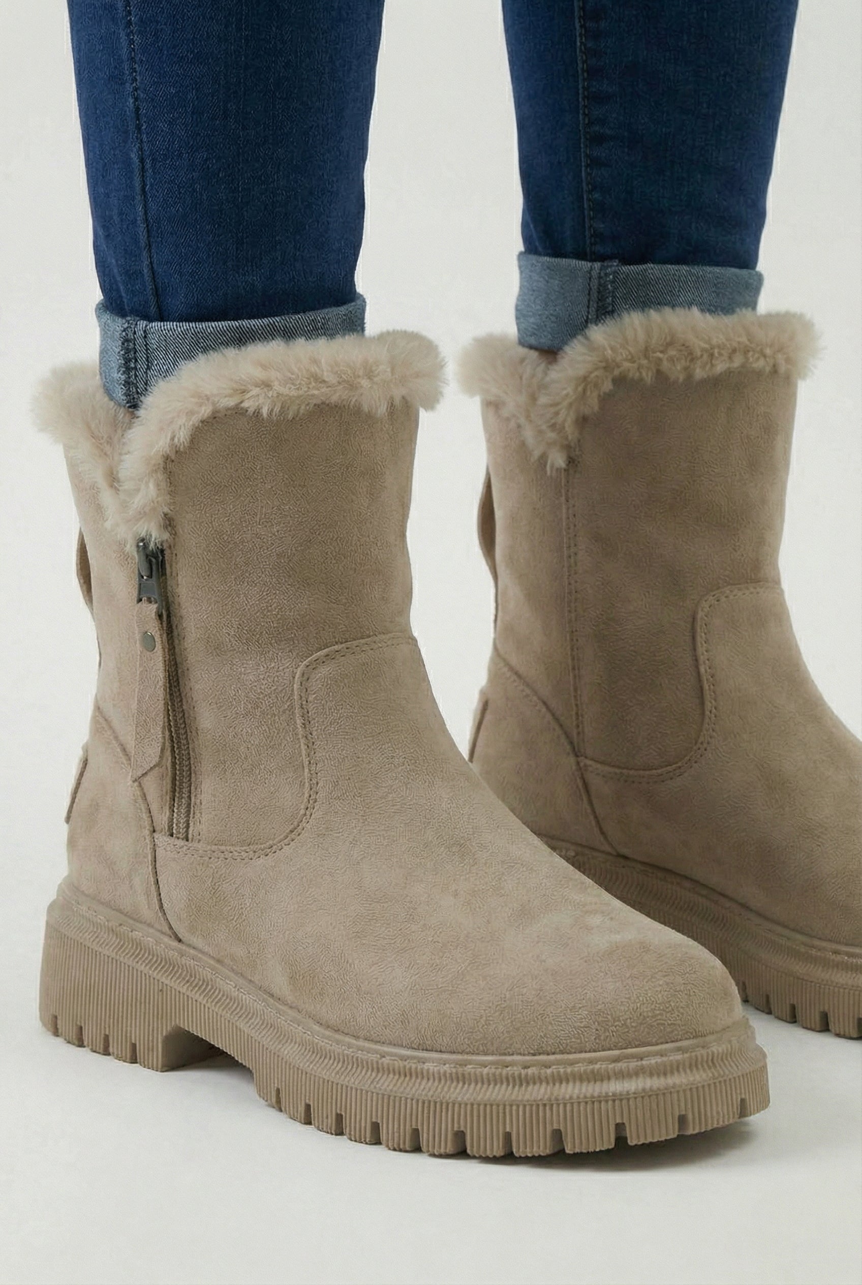 Brown Lumina Wear Victoria waterproof winter boots with a stylish design and comfortable fit, perfect for cold weather.