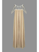 Beige Zeeva™ elegant stylish dress by Lumina Vancouver, featured in a dresses sale, almost sold out, one size.