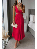 Yellow Zoe Dreamy Maxi Dress by Lumina Wear featuring flowing fabric and elegant design, ideal for wedding guest attire.