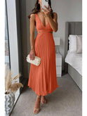 Yellow Zoe Dreamy Maxi Dress by Lumina Wear, featuring flowing fabric and elegant design, perfect for wedding guest attire.